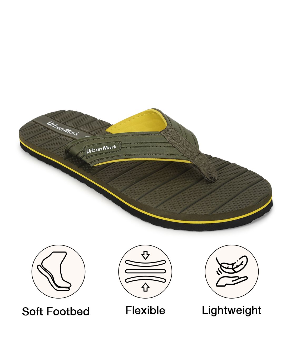 Men Comfortable Striped Outdoor