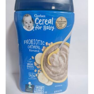 Gerber OATMEAL BANANA Infant Cereal for 6 Months + ( 227 gm )