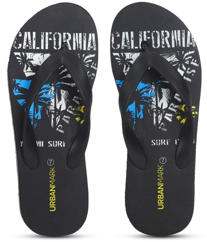 UrbanMark Men Comfortable Light Weight Printed Hawai