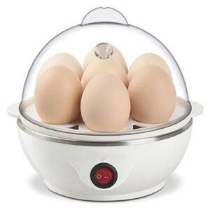 DREAMSKART Egg Boiler Electric Automatic Off 7 Egg Poacher for Steaming