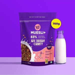 Yogabar Dark Chocolate &Cranberry Muesli 700 gm