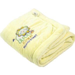 Brandonn - Yellow Flannel Baby AC Blanket (Pack of 1)