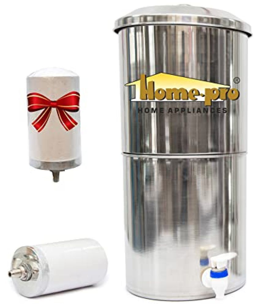 HomePro - Stainless Steel None Electric Water Filter