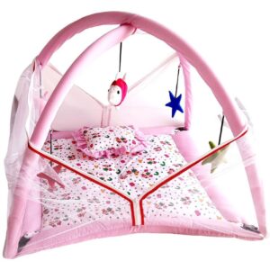 Nylon Pink Tent Baby Mosquito Net