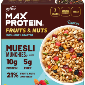 RiteBite Max Protein Munchies Fruits & Nuts Muesli 240 gm