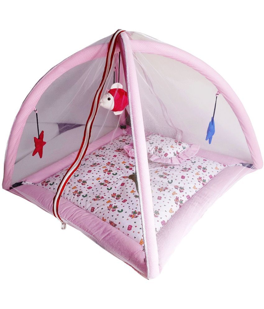 Nylon Pink Tent Baby Mosquito Net