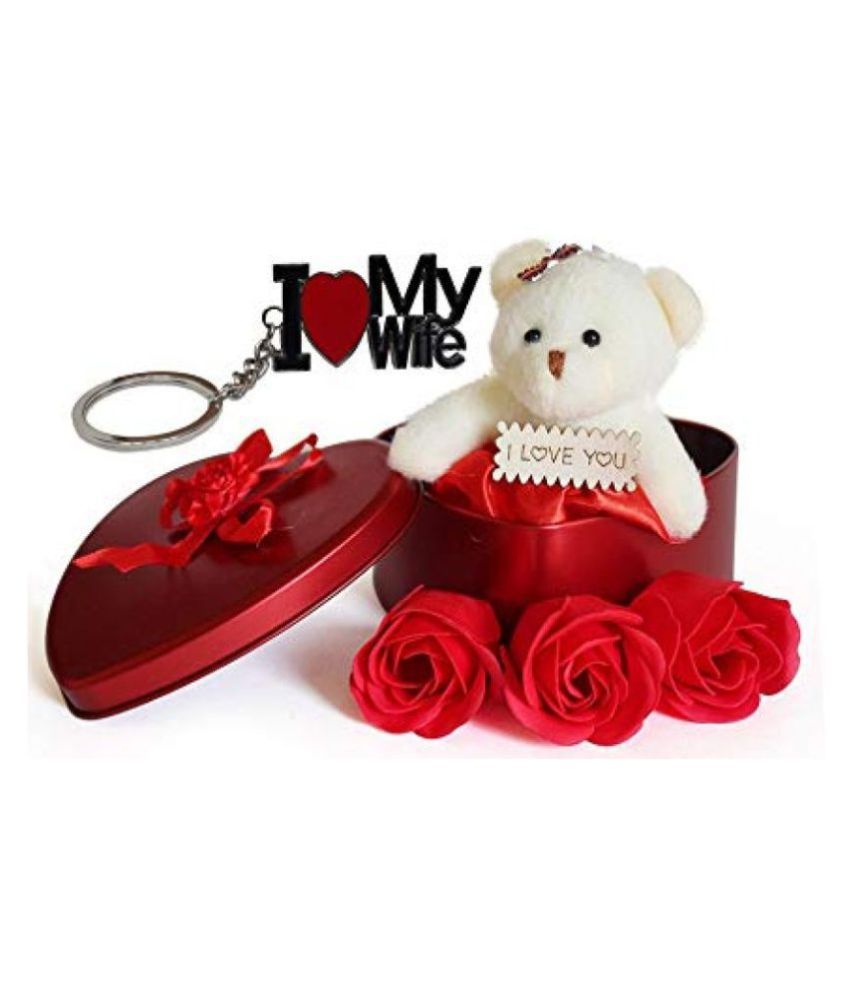 NIHIT Fabric Valentine Hamper Multicolour - Pack of 1