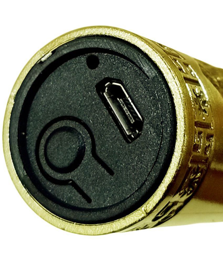 geemy - Stylish Sharp Gold Cordless Beard Trimmer