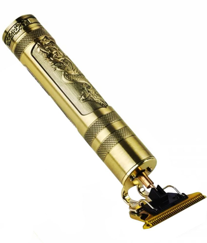 geemy - Stylish Sharp Gold Cordless Beard Trimmer