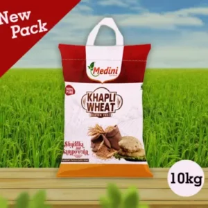 MEDINI Khapli_Wheat_02 (10KG) | Diabetics Friendly Whole Wheat Whole Wheat (10 kg, Pack of 2)