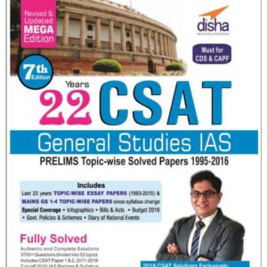 22 Years CSAT General Studies IAS Prelims Topic