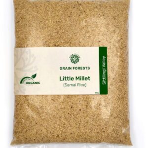 Alswamitra Grain Forests Organic (Samai Rice) Little Millet 500 gm Pack of 2
