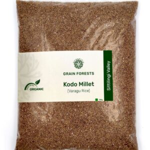 Alswamitra Grain Forests Organic (Varagu Rice) Kodo Millet 500 gm Pack of 2