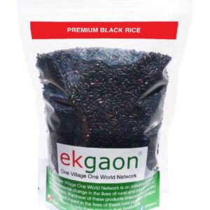 Ekgaon Raw Black rice Rice 500 gm