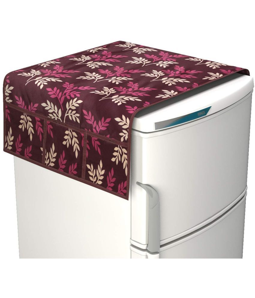 HOMETALES - Multicolor PVC Fridge Mats ( Pack of 6 )