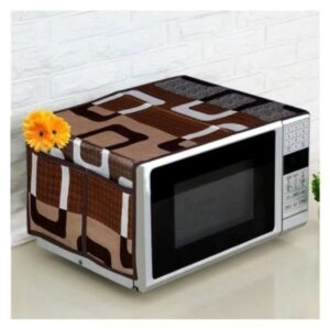 Dakshya Industries Single Polyester Brown Microwave Oven Cover - 23-25L