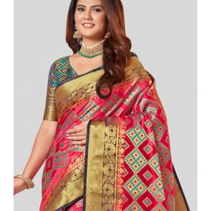 Darshita International - Rani Silk Saree