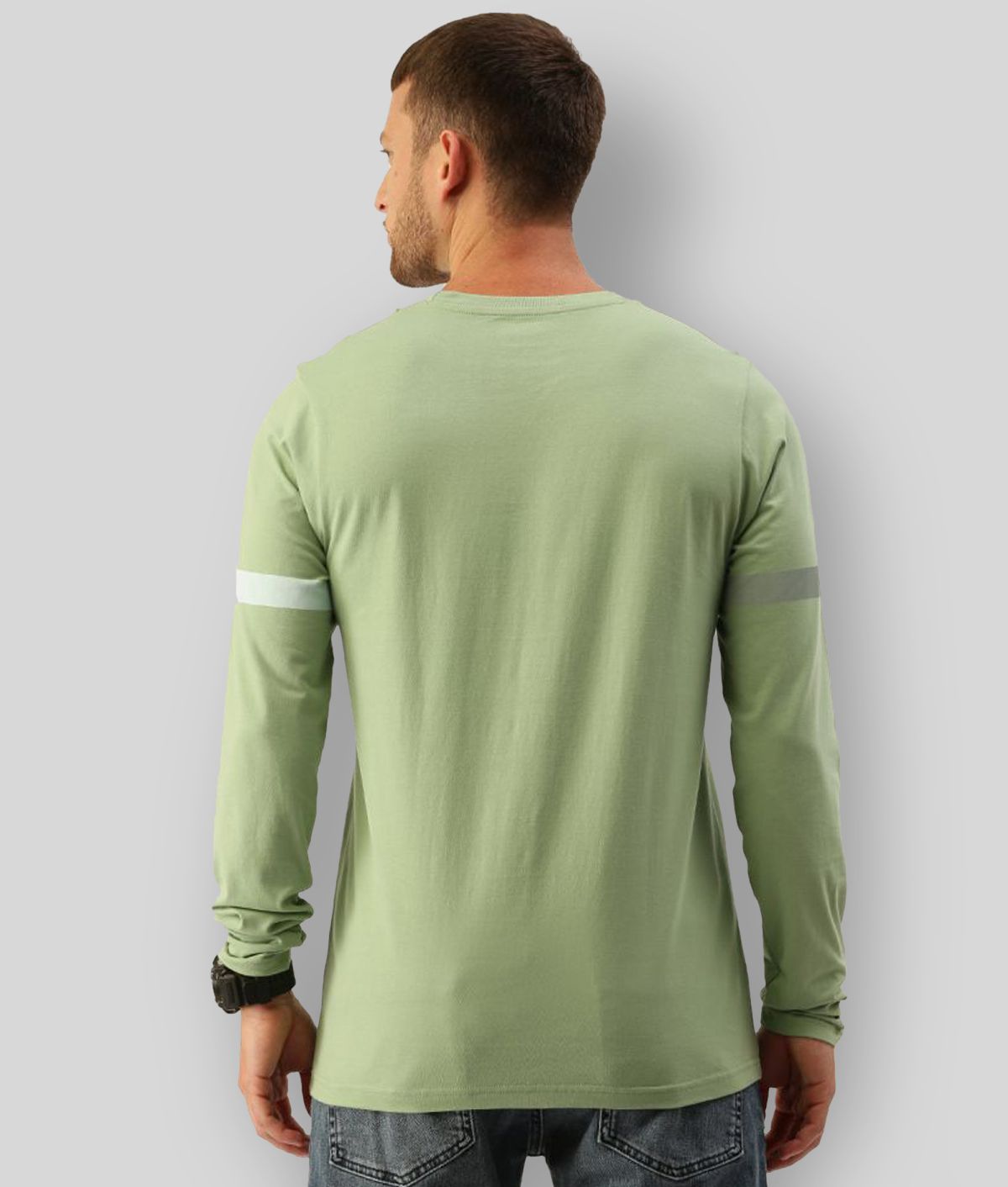 Dillinger - Green Cotton Regular Fit Men's T-Shirt ( Pack of 1 )