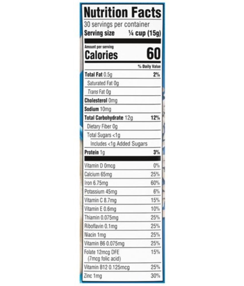 Gerber Cereal for Baby, Rice for SS Infant Cereal