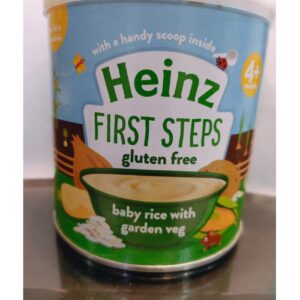 HEINZ BABY CEREAL Rice vth garden veg Infant Cereal