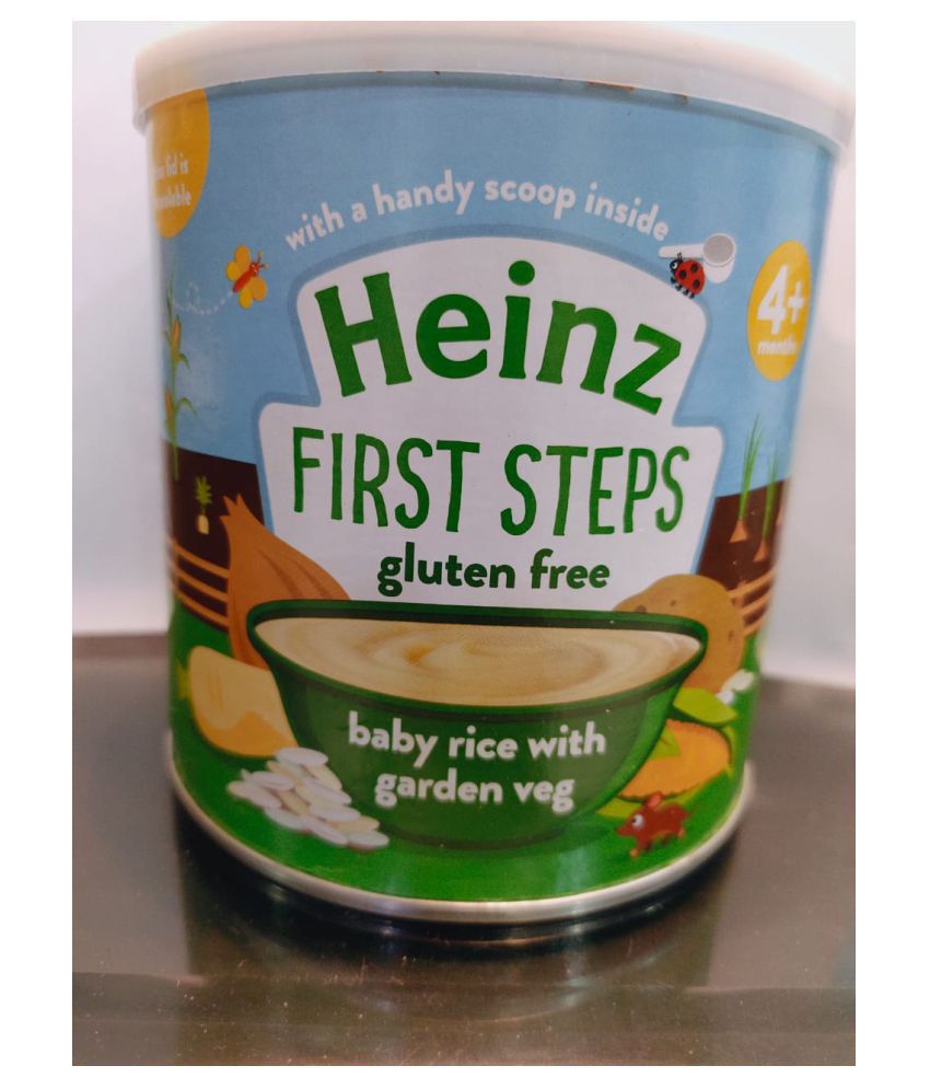HEINZ BABY CEREAL Rice vth garden veg Infant Cereal