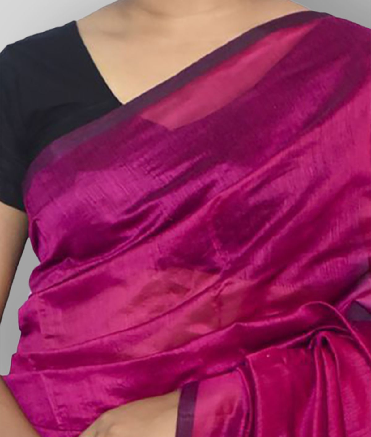 Handloom - Multicolor Cotton Blend Saree