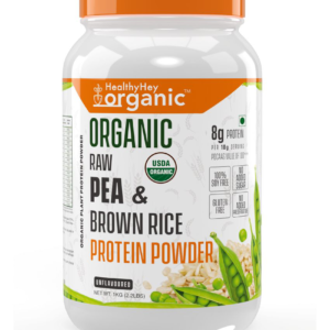 HealthyHey Organic Raw Pea & Brown Rice