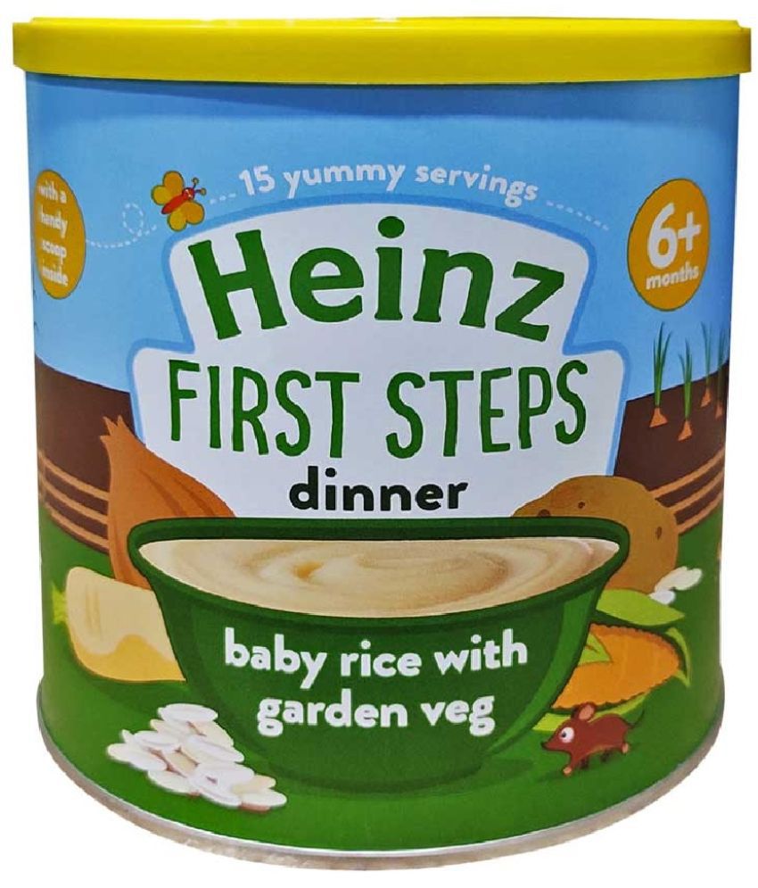 Heinz Baby Rice with Garden Veg Infant Cereal