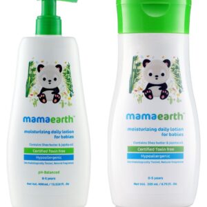 Mamaearth Daily Moisturizing Baby Lotion, 200ml( Pack of 2)