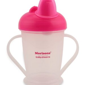 Morisons Baby Dreams Pink Plastic Spout Sippers