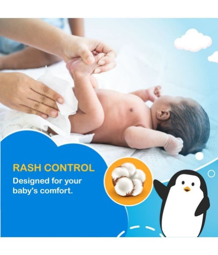 Niine Cottony Soft Biodegradable Baby Wipes with LID