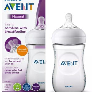 Philips Avent - White 260 ml Feeding Bottle (Pack of 1)