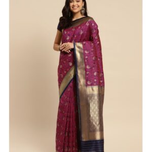 Rangita Women Banarasi Silk Jacquard Saree