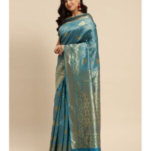 Rangita Women Banarasi Silk Zari Work Saree