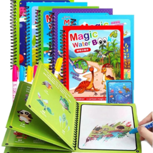 Reusable Magic Water Painting Book (1Pc)