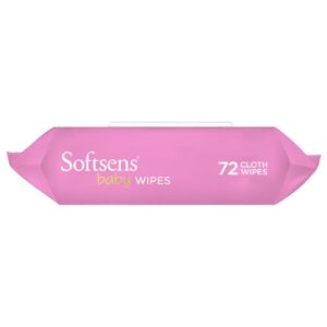 Softsens Baby Wipes Pack of 72x5