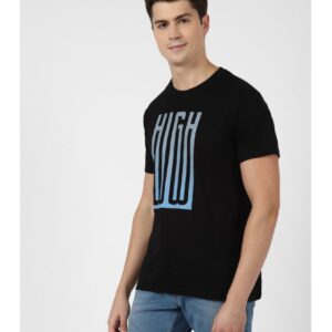 UrbanMark Men 100% Cotton Regular Fit Round Neck Half Sleeves